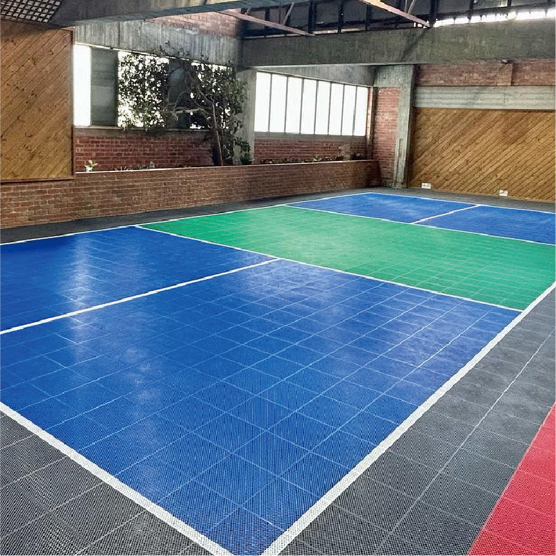 FX-04 cushion product series DIY 30*60 size pickleball court – FUXUANFLOOR