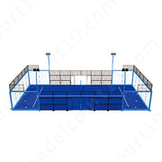 P02 Plate padel tennis court with new technology and design