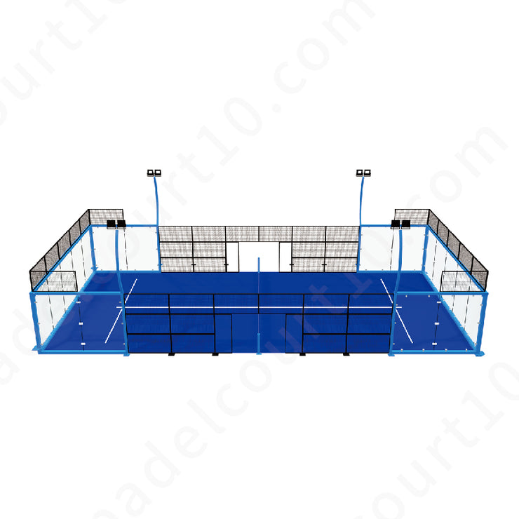 P02 Plate padel tennis court with new technology and design