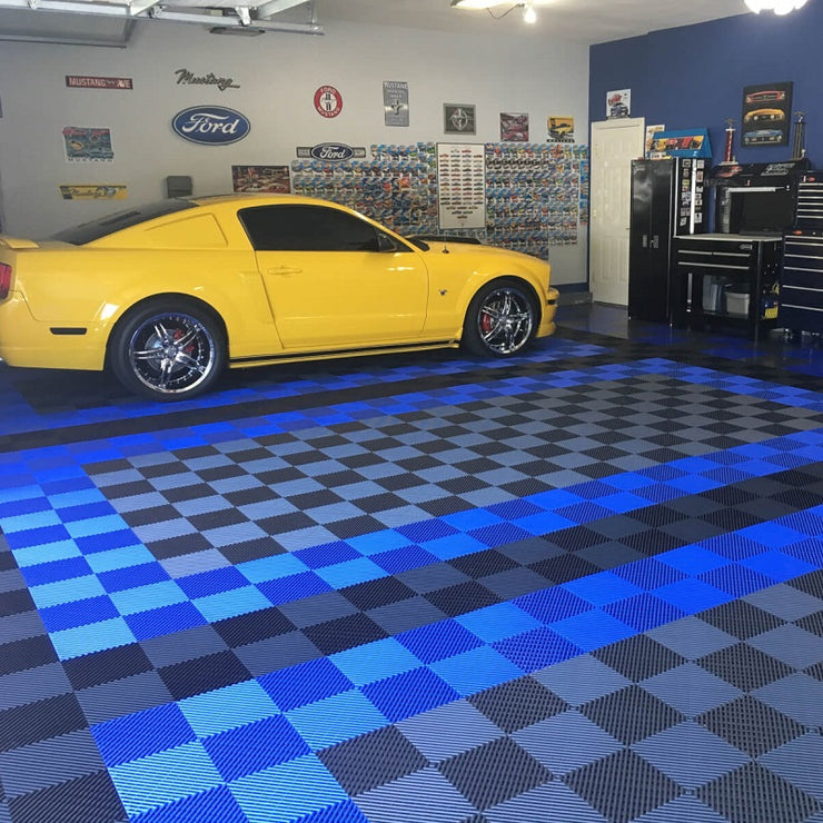 FX-Garage18 Garage Modular System Plastic Garage flooring tiles